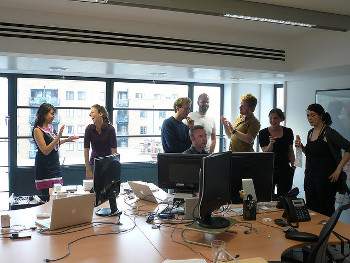 image of people in a workplace
