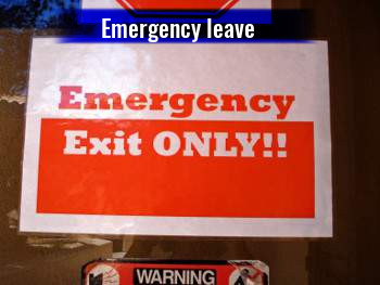 aarcemergency exit sign350bl